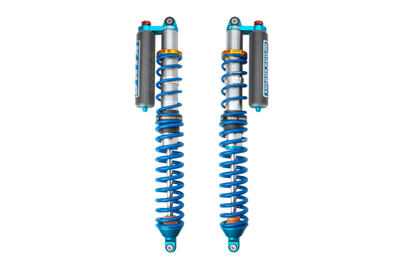 CAN-AM Maverick R Coilover Suspension Kit - Front - King Shocks - 2.5in Internal Bypass Piggyback w/Finned Res. - `24-`27